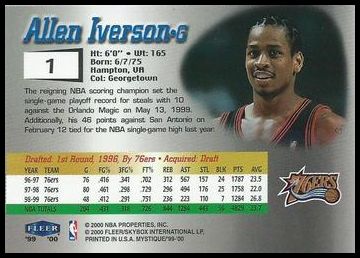 1999-00 Fleer Mystique